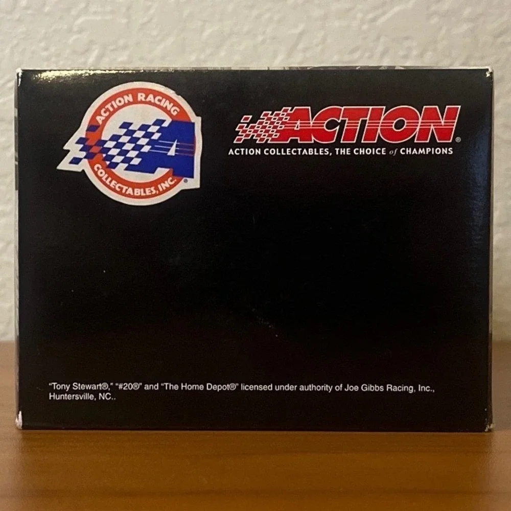 Tony Stewart 20 Home Depot 2002 Champion Action Milestones 1:24 Diecast Car NIB